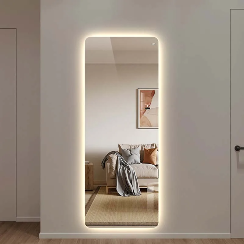 Illuminated Rectangular Mirror with LED - 50x160cm